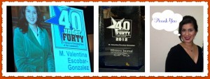 40 under Forty Tri-Cities, TN/VA honoree Valentina Escobar-Gonzalez