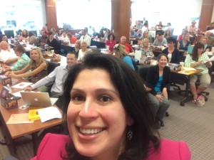 Selfie at a Sold Out Workshop at the local Chamber of Commerce