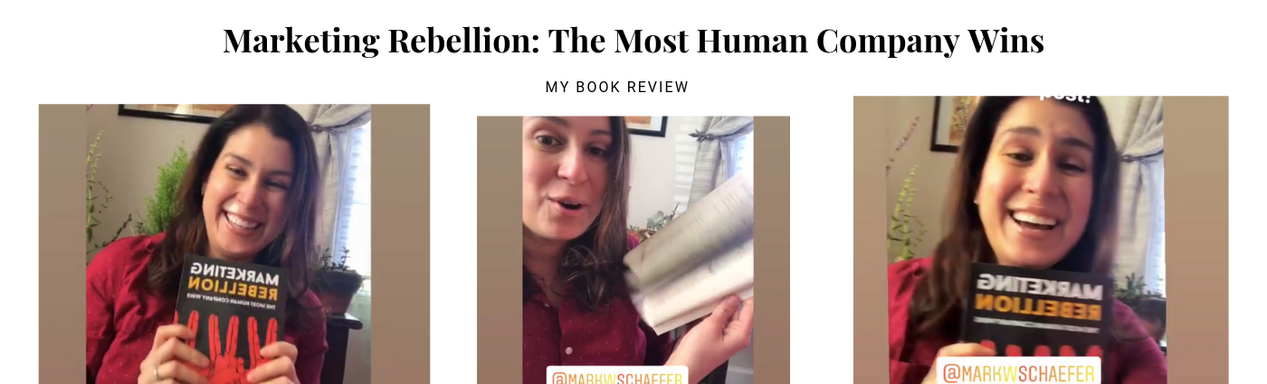You are currently viewing Book Review of Marketing Rebellion: The Most Human Company Wins by Mark W. Schaefer
