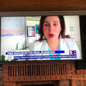 Featured on WHJL TV Interview about Free resources available for small business hopefuls and current business owners at TSBDC