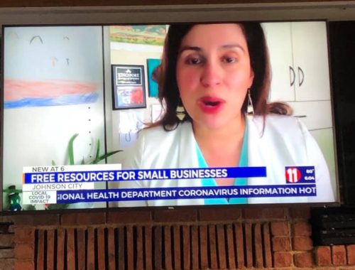 Featured on WHJL TV Interview about Free resources available for small business hopefuls and current business owners at TSBDC