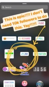 Read more about the article No more swipe up for Instagram Users, now use the sticker to send fans to your link