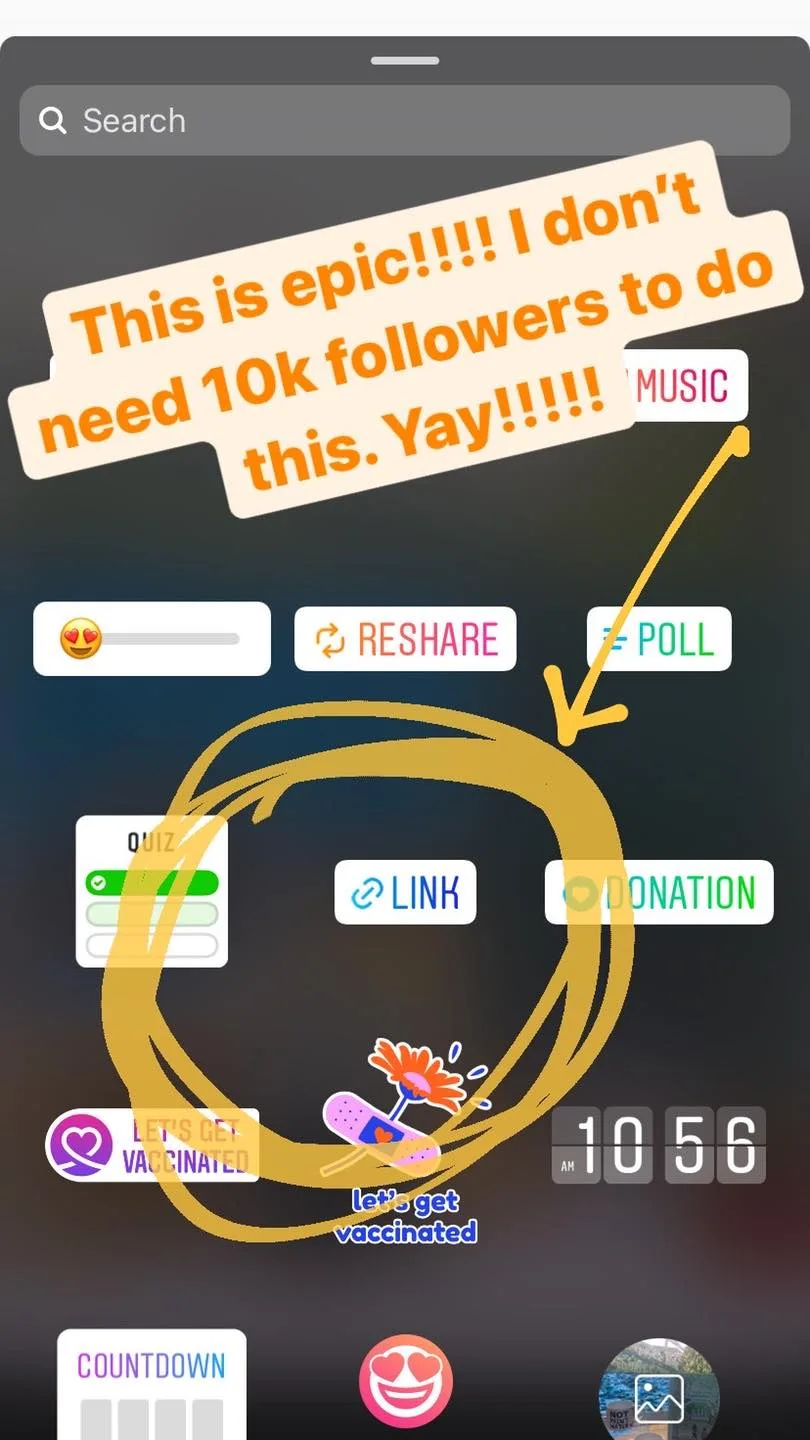 You are currently viewing No more swipe up for Instagram Users, now use the sticker to send fans to your link