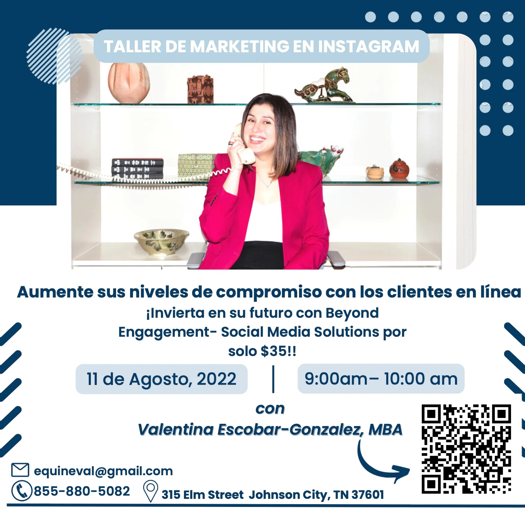 You are currently viewing One hour and demystify your Instagram for your business workshop