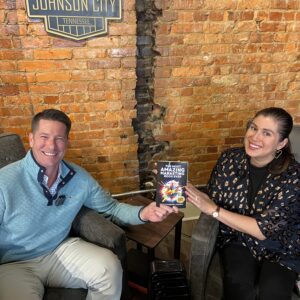 Discussing Discord, AI, Social Media, and Amazing Marketing book for small business in the Johnson City Living podcast