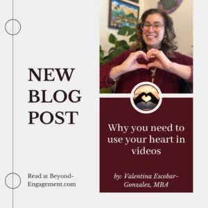 Read more about the article Why you need to use your heart in videos