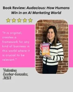 Read more about the article Audacious: How Humans Win in an AI Marketing World by Mark Schaefer – my review