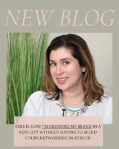Read more about the article Here is how I’m growing my brand in a new city without having to spend hours networking in-person