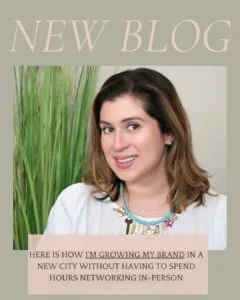 Read more about the article Here is how I’m growing my brand in a new city without having to spend hours networking in-person