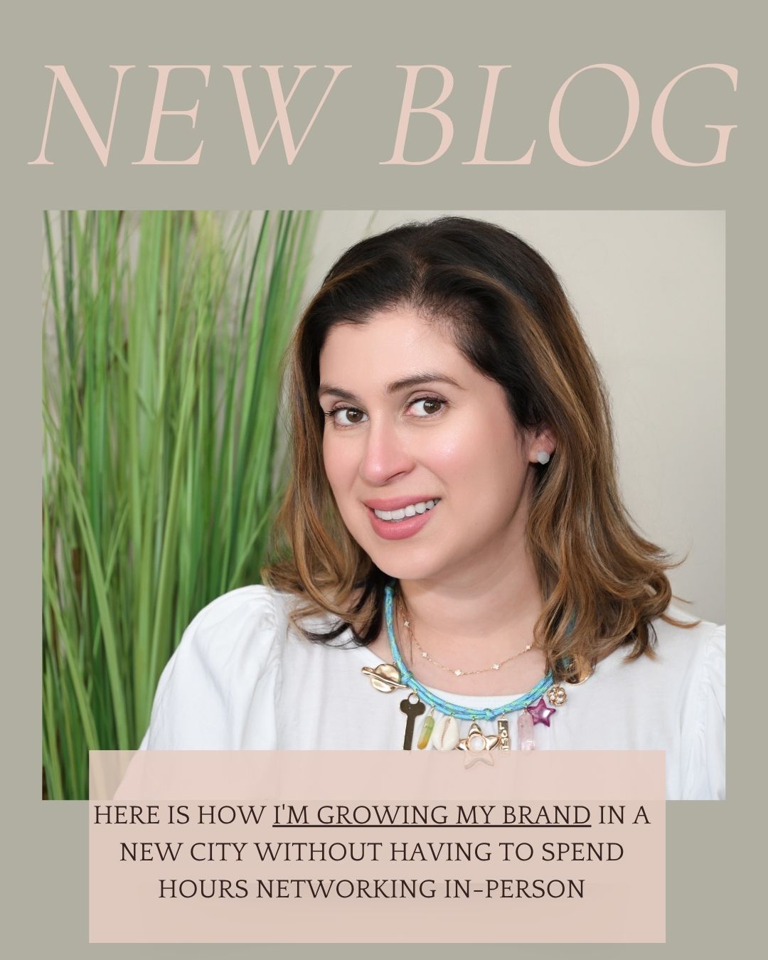 Here is how I'm growing my brand in a new city without having to spend hours networking in-person