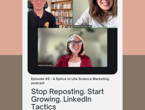 Ep. 5: Stop Reposting. Start Growing. LinkedIn Tactics on the A Splice of Life Science Marketing.