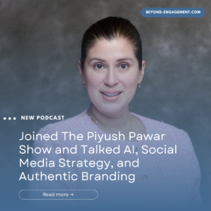 Joined The Piyush Pawar Show and Talked AI, Social Media Strategy, and Authentic Branding