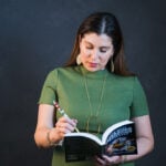 Valentina Escobar-Gonzalez, founder of Beyond Engagement, discussing personal branding, LinkedIn visibility, AI, and relationship-driven marketing.